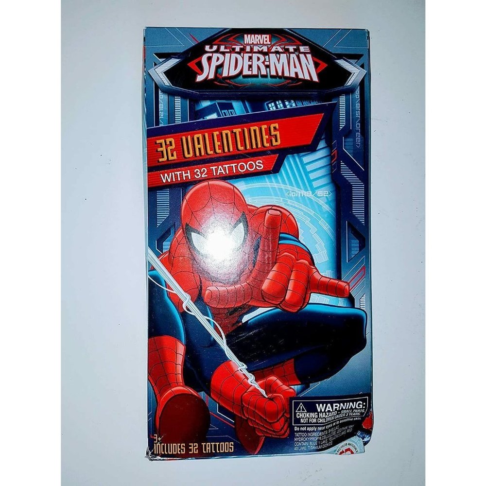 Marvel Ultimate Spiderman Valentine’s Day 32 Cards